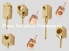 Brass PCB Terminal Connectors Material Free Cutting Brass 319 Type Or Bs 249 Type Special Brass Composition As Per Customer - Image 1
