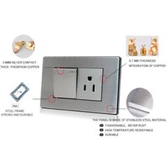 American Style 118 Type 1 Gang 1 Way Wall Switch - Image 3