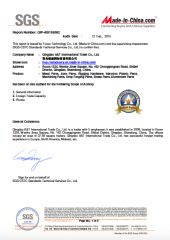 Certificates certificate from A&T Industry Co., Ltd.