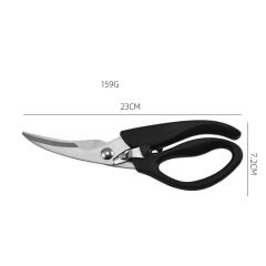 Ds-5502 Heavy Duty Kitchen Chicken Scissors Spring Loaded Meat Shears Poultry Shears with Anti-Slip Handle - Image 5
