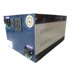 Single Phase Horizontal Servo Stabilizer, Capacity: 5 KVA Voltage 230V Capacity 5 KVA Frequency 50HZ Brand A M Power Display Type - Image 2