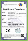CE2 certificate from CSSUN Energy Co., Ltd