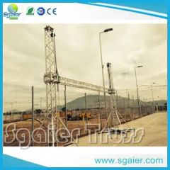Aluminum Truss Arch Truss Tower System Aluminum Rigging OEM Yes Color Silver Shape Square Length 0.5-4m Model NO. SF01 HS Code 76109000 - Image 5