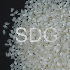 Round Grain Rice Type Rice Color White Style Dried Texture Soft Grade Highest Drying Process AD Certification APEDA Max. Moisture (%) 14 - Image 1