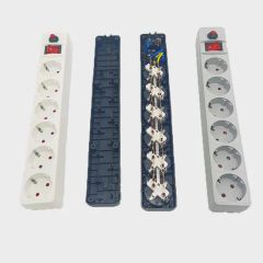 Standard 6 Way Extension Sockets Power Strip with Switch and Overload Protector - Image 5