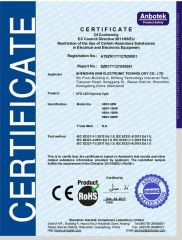 CE certificate for UFO high bay light certificate from Shenzhen ENM Electronic Technology Co., Ltd