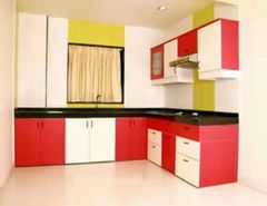 Modular Kitchen Interior Finish Gloss Brand Century Material Wooden Warranty 10-15 Years Kitchen Shape Straight 3D Design Available - Image 12