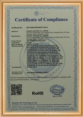RoHS-LED Underground light certificate from Shenzhen Huaxia Lighting Co., Limited