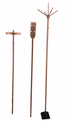 COPPER BONDED LIGHTING ARRESTOR (LA) Life Span Long Rated Voltage 9kV Type Station Class Conductivity Superior Application Solar - Image 5