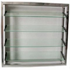 Louver Glass Clear Window Glass - Image 1