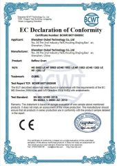 CE of Reflow Oven certificate from Shenzhen Oubel Technology Co., Ltd.