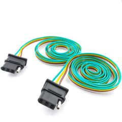 18 AWG Color Coded Wires Trailers Light Wirings Harness Extension Wire Harness - Image 4