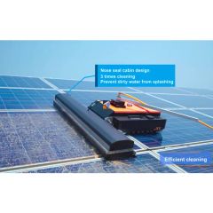 Advanced Solar Cleaning Equipment for Professional Rooftop Use Robots - Image 1