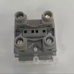 MS 4 Way Connector, Female Size 40mm Colour Grey Material Mild Steel Number of Contacts 4 Connector Type Female End Connection Type - Image 1