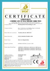 CE CERTIFICATE certificate of HARBIN MEISHU TRADING CO., LTD – certificate photo, supplier certificates section