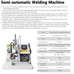 Multifunctional Semi-Automatic Soldering Station USB Data Cable Soldering Machine LED Lamp Soldering Machine - Image 3