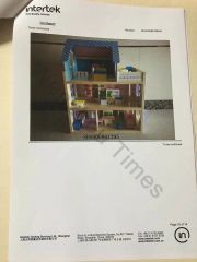 EN71 for Dollhouse certificate from WENZHOU TIMES ARTS&CRAFTS CO., LTD.