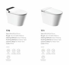 Automatic Smart Toilets Commodes Biden Auto Lift Seats Auto Flusher Sensors Washers NIW - Image 4