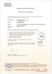SGS REPORT certificate from Wujiang Bozi Textile Co., Ltd.