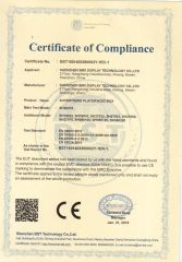 The certificate of holographic showcase certificate from Nanjing Windon Projection Screen Co., Ltd.