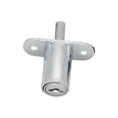 Zinc Alloy Push Button Filing Cabinet Locks with Master Key - Image 2
