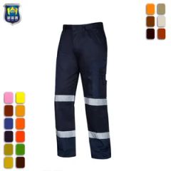 Hi Vis Reflective Work Mens Cargo Pants - Image 6