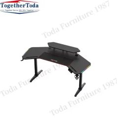 Gaming Tables Adjustable Height Computer Desk RGB Computer Desk - Image 4