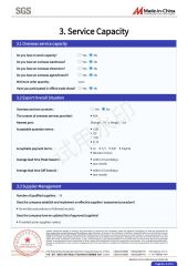 report6 certificate from Hangzhou Zhenhuan Co., Ltd.