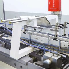Milk Box Folding Gluing Machine Folder Gluer Machinery Manufacturer Paper Product Making Machinery - Image 5
