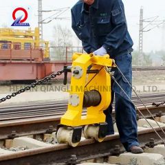 Rail Transport Trolley for Moving Steel Rails During Railway Track Construction - Image 4