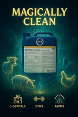 GP 40 (Disinfectant) Form Liquid Packaging Drum (5 lt) Shelf Life 24 months, 24-month Application Methods Spraying Or Thermofogging - Image 2