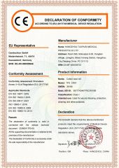 CE of cotton wool roll certificate from Hangzhou Tuopusi Medical Products Co., Ltd.