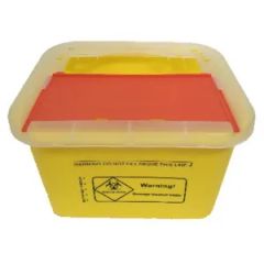 5L Medical Grade PP Square Sharps Container Washable OEM 1Y Size 5L Shape Square Model NO. OEM Trademark OEM Sample Avialable - Image 2