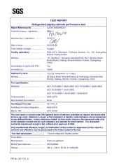 MEPS certificate from TCCOOL Refrigeration Co., Limited
