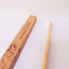 2020 Wholesale Price Bamboo Products 100% Organic Handle No BPA White Black Bristle Natural Eco friendly Bamboo Toothbrush eco-products - Image 3