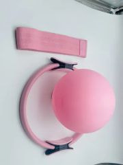 Factory Price Customized Logo Silicone Dumbbell Power Ring Yoga Mat Home Gym Fitness Set Yoga Pilates Accessories Pilates Kit - Image 2