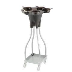 Rolling Storage Cart for Hair Coloring with Wheels - Image 2