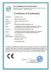 CE certificate from Shenzhen Winfor Canbo Technology Co., Ltd.