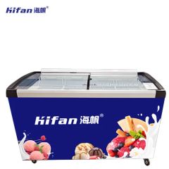 Commercial Ice Cream Display Freezer with Precise Temperature Control - Image 3