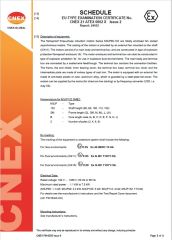 Certificates certificate from MGM Machinery Equipment Co.,Ltd.