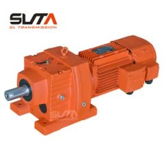 Gear Reducer R Series Helical Reduction R Gearbox Helical Gear Motor Transmission Conveyor Gearboxes - Image 2