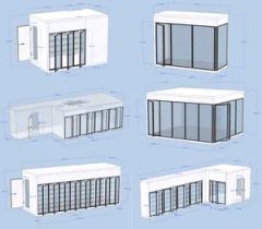 Modular Display Walk in Cooler Cold Room with Tempered Glass Doors - Image 6