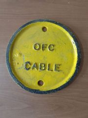 Cast Iron Cable Route Marker, For Fibre Optic Size 6 Color yellow Material Cast Iron Usage/Application Fibre Optic Country of Origin Made in - Image 2