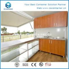 Flat Pack Container Shop/10FT Shop Container/Prefab Shop Warranty 2 Years Model NO. FC-Shop HS Code 9406900090 Material - Image 2