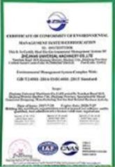 Our certificates certificate from Hilida (Shanghai) International Trading Co., Ltd.