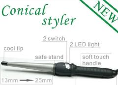 LED Hair Curler (M602) Usage Home Material Iron Model NO. M602 Heater Type PTC Specification CE Origin Guangzhou Display Type - Image 1