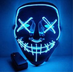 Halloween LED Mask Pouting Western Colorful 23*20*5cm 249g MOQ100 1Y - Image 1