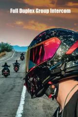 High Quality Motorcycle Helmet Interphone Headphones Wireless Bluetooth Headset Intercom - Image 2