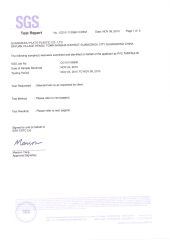 1.U.S. low toxicity certificate from Wenzhou Linxi Amusement Equipment Co., Ltd.