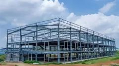 Customized Steel Structure Building with Cutting and Drilling Services Available - Image 1